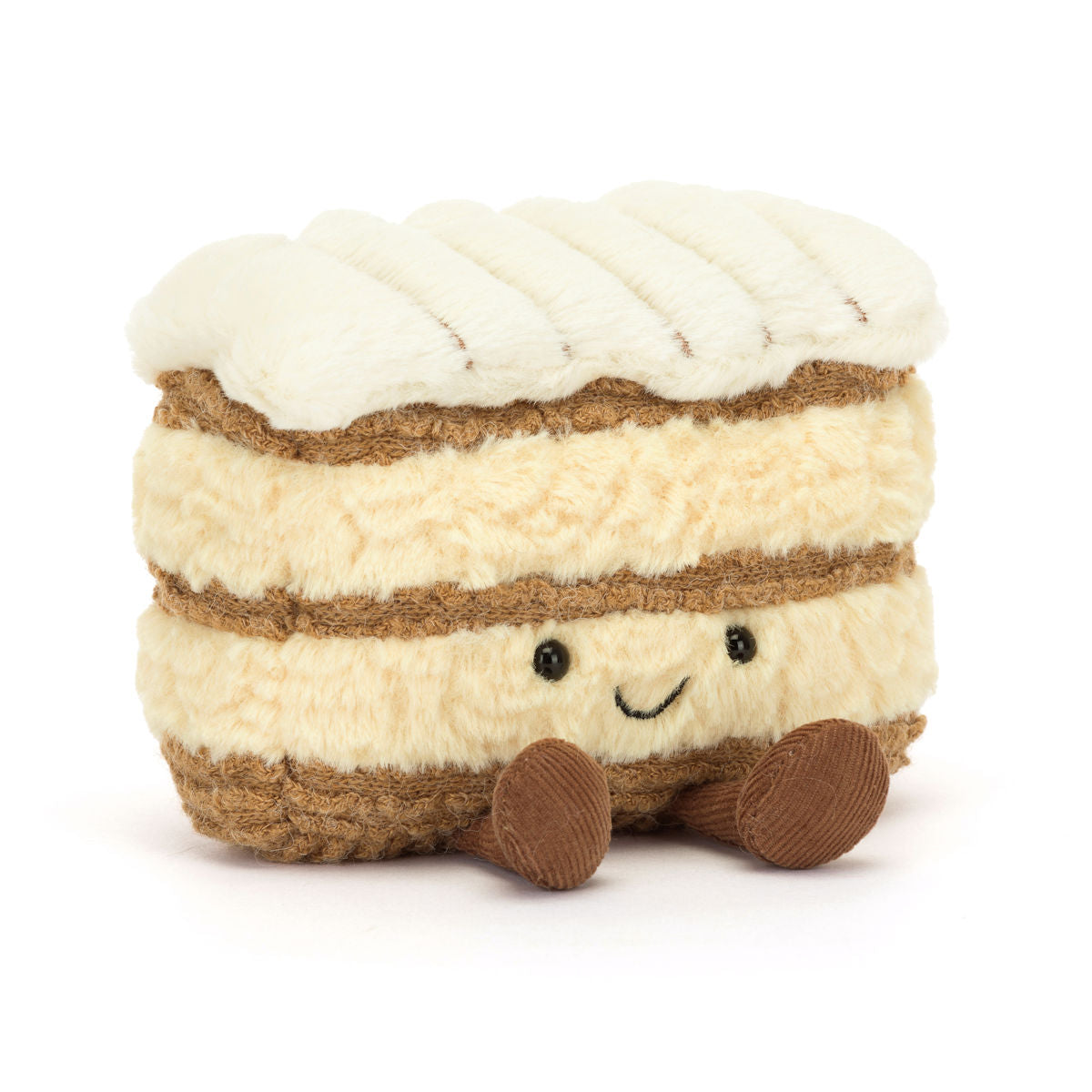 Jellycat bamse, Food bake, Amuseables Millie Mille Feuillie - 12 cm