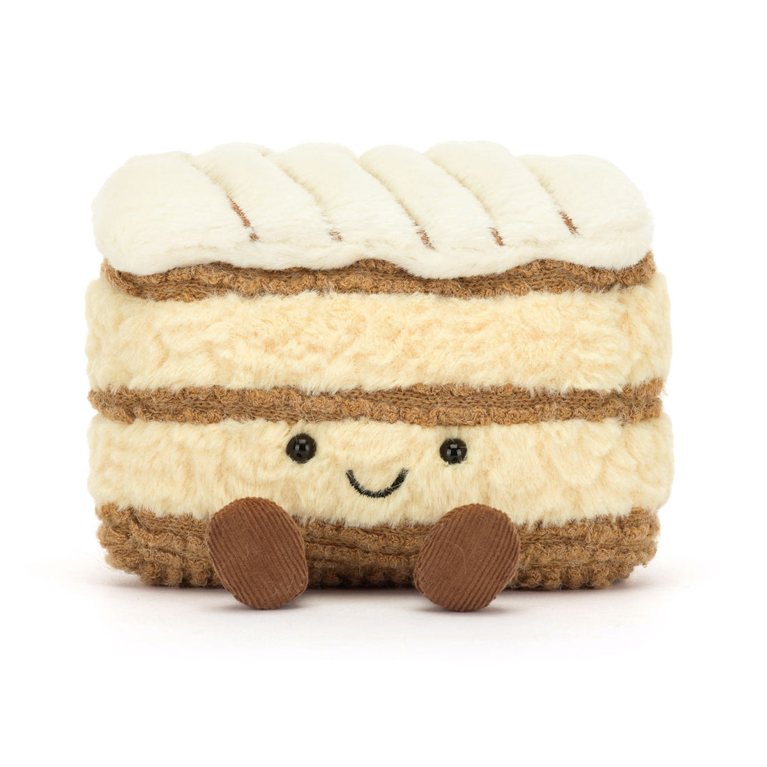 Jellycat bamse, Food bake, Amuseables Millie Mille Feuillie - 12 cm