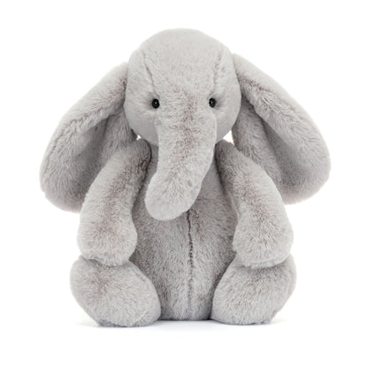 Jellycat bamse, Bashful Luxe, Elefant original - 31 cm