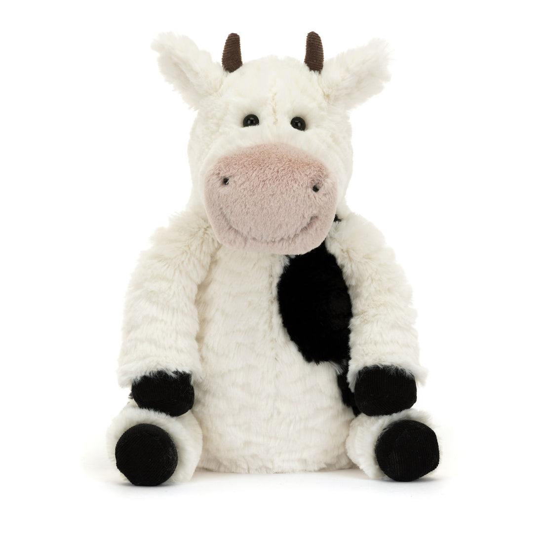Jellycat bamse, Farm, Ko - 24 cm