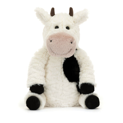 Jellycat bamse, Farm, Ko - 24 cm