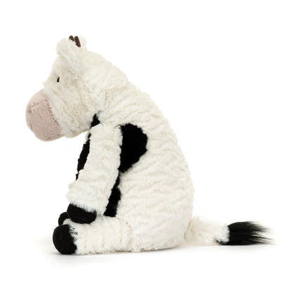 Jellycat bamse, Farm, Ko - 24 cm