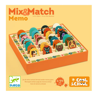 Djeco Spil, Memo mix &amp; match