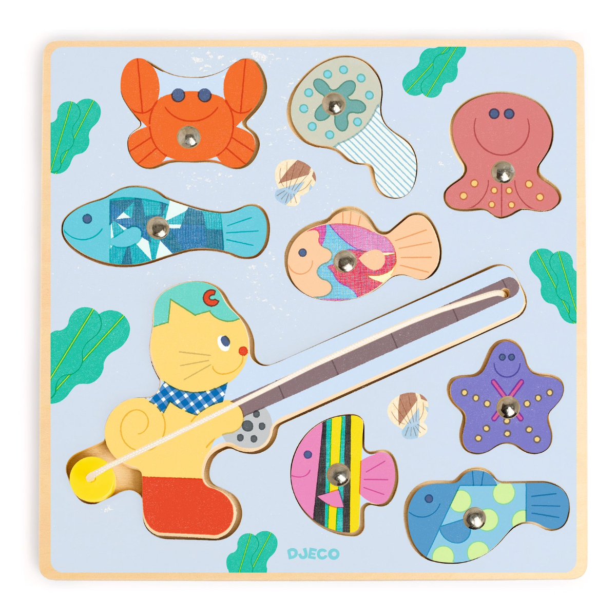 Djeco Fiskespil, Puzz &amp; Fish - Fiskerkat