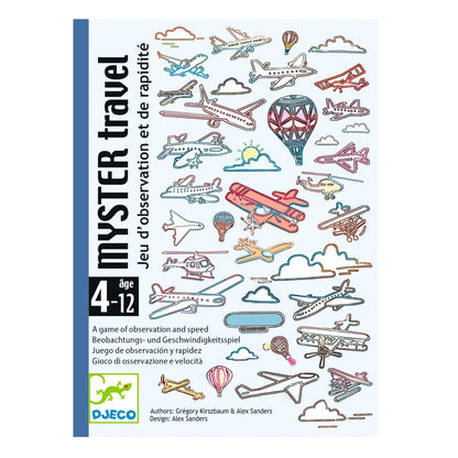 Djeco kortspil, Myster travel