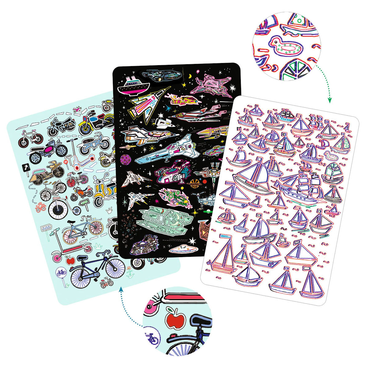 Djeco kortspil, Myster travel