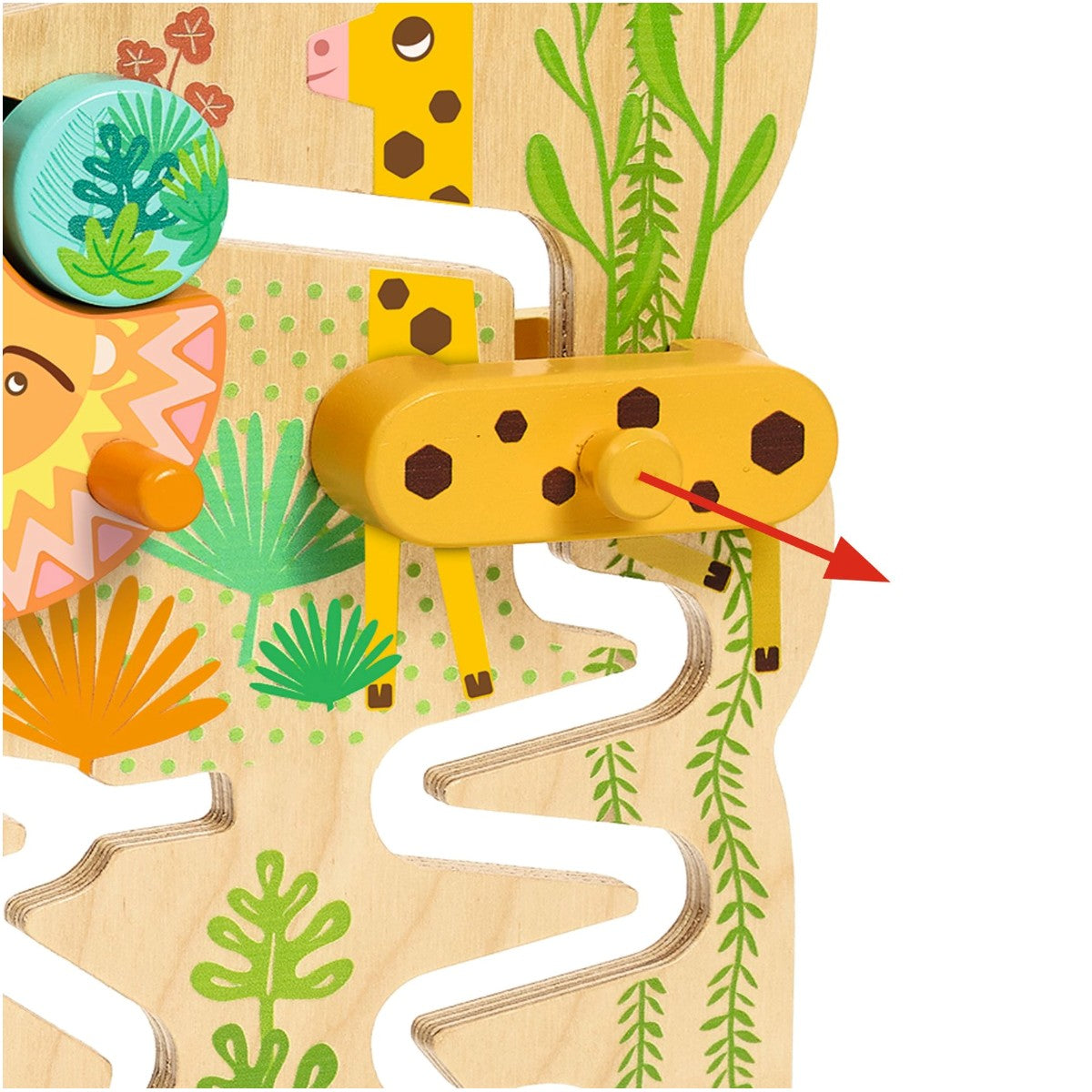 Djeco Motorikleg, Cascadou - baby labyrint