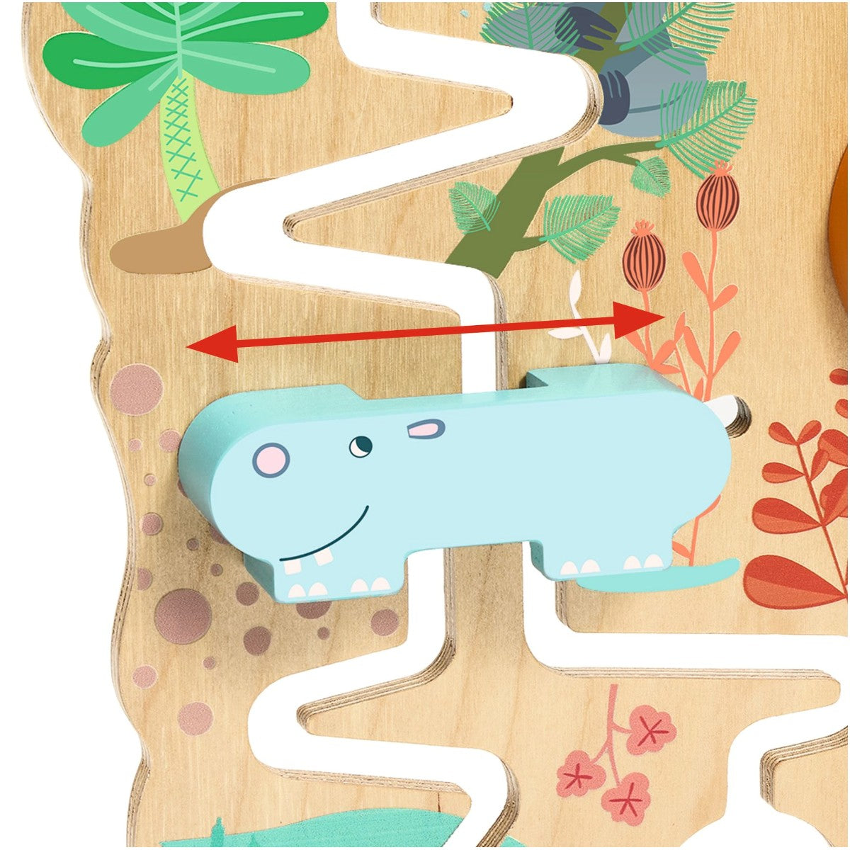 Djeco Motorikleg, Cascadou - baby labyrint