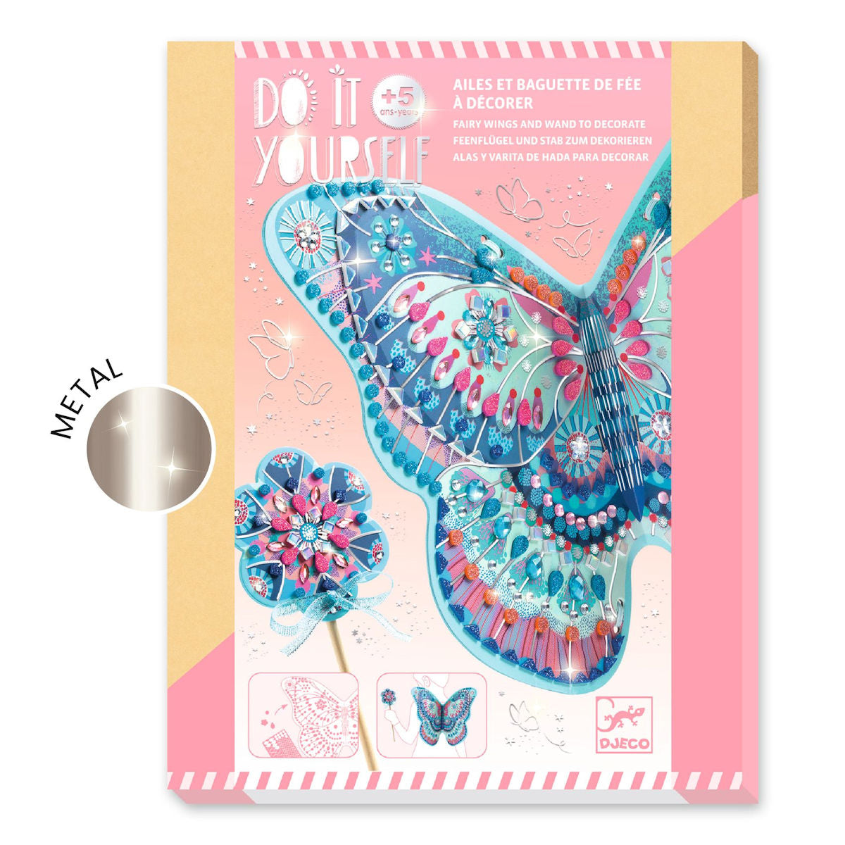 Djeco DIY - Fe-vinger og stav