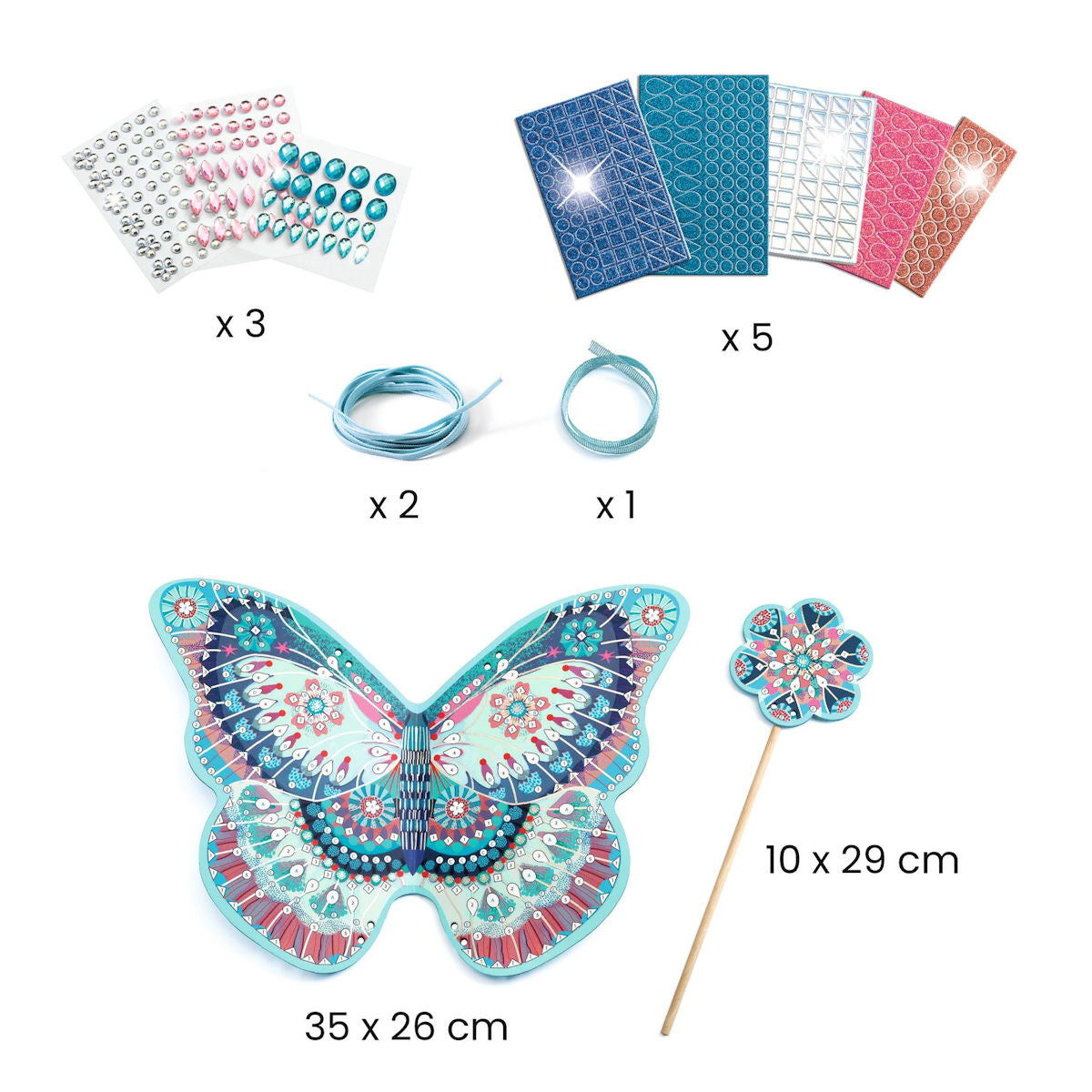 Djeco DIY - Fe-vinger og stav