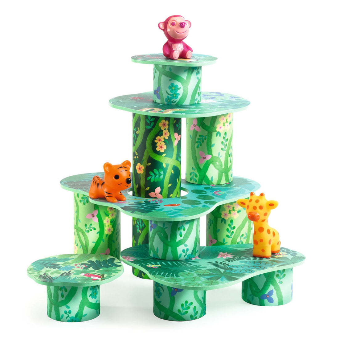 Djeco TopianiTube, byg og leg - fra 18 mdr.