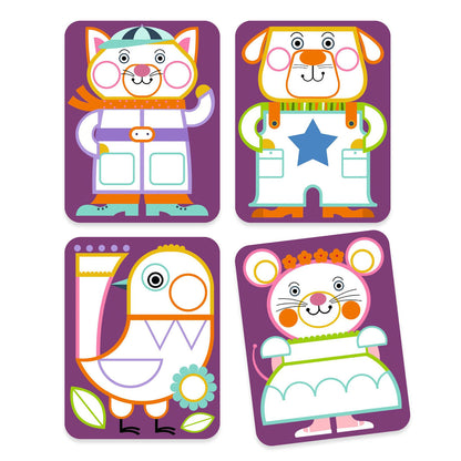 Djeco Kreativt maleri, Buttede kinder