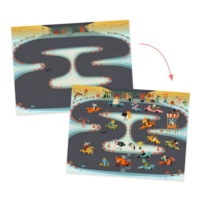 Djeco overføringsbilleder, Asfalt