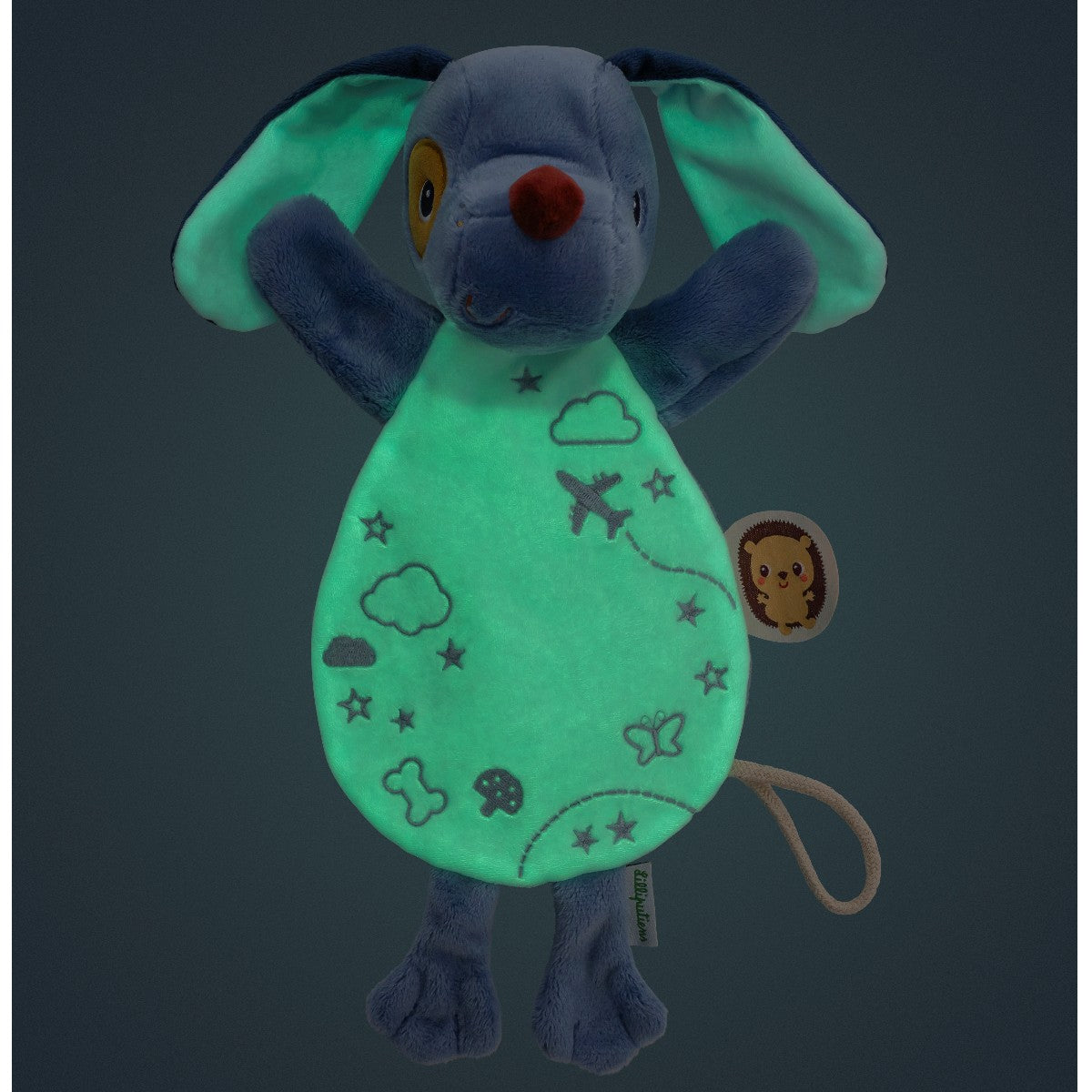 Lilliputiens Jules nusseklud, selvlysende