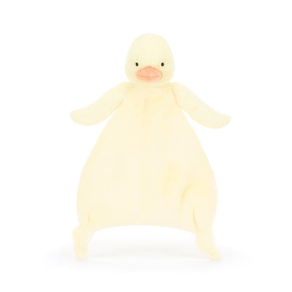 Baby Jellycat bamse, Bashful nusseklud - Ælling