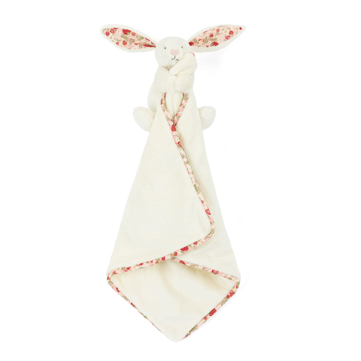 Baby Jellycat bamse, Bashful nusseklud - Mimi Strawberry