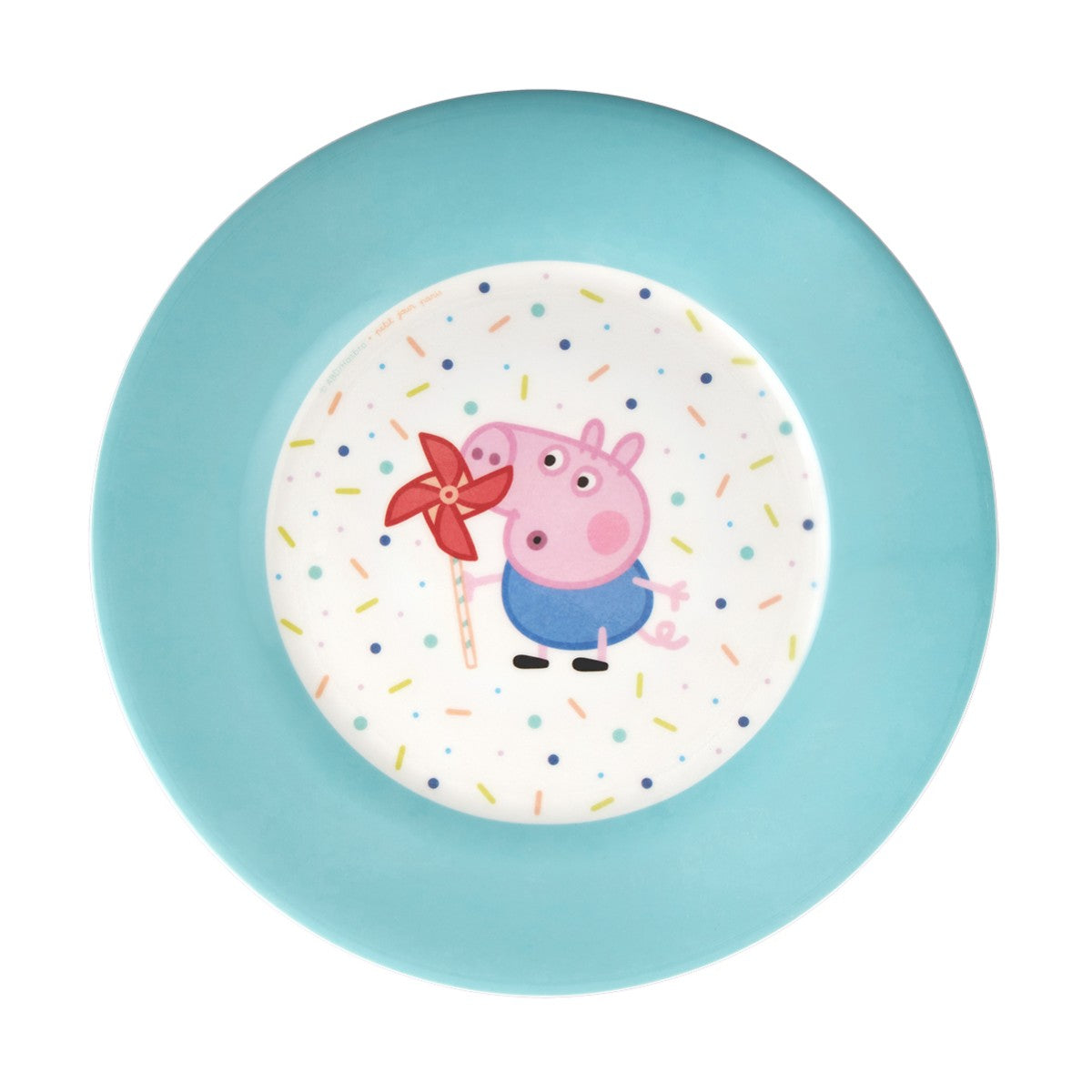 Petit Jour Paris frokosttallerken, Gurli Gris - Blå