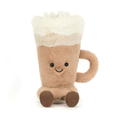 Jellycat bamse, Food drink, Amuseables kaffe-Latte - 18 cm