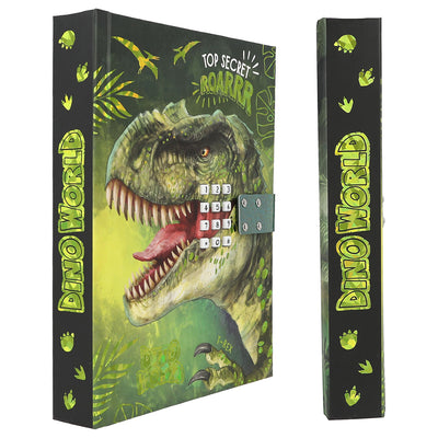 Dino World Dagbog m kode og lyd