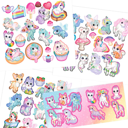 Ylvi mini sticker fun, Lille klistermærkebog