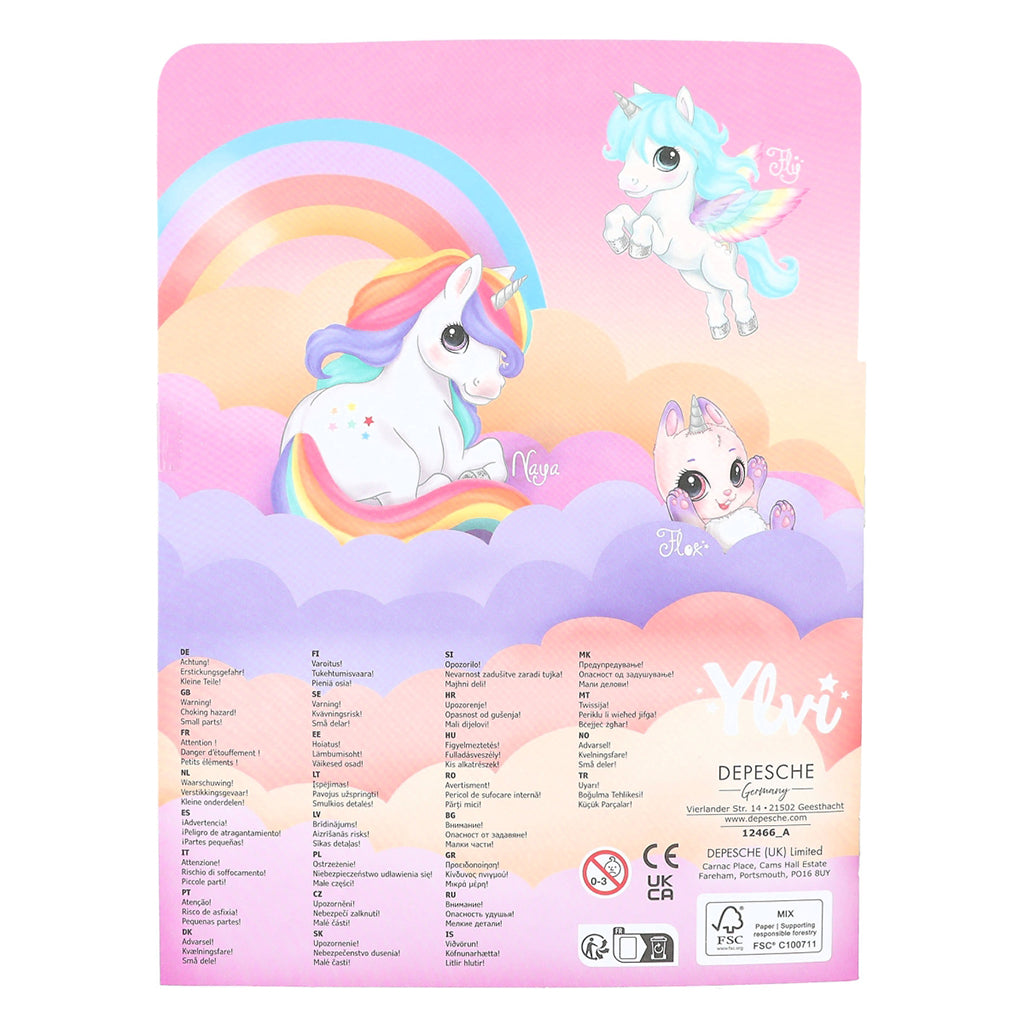 Ylvi mini sticker fun, Lille klistermærkebog