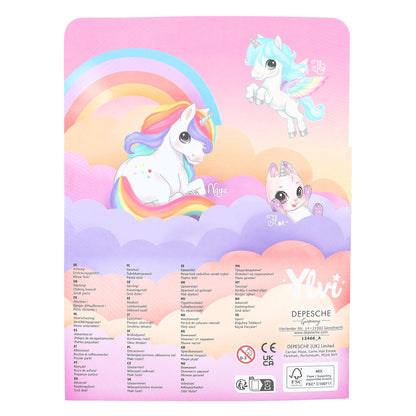 Ylvi mini sticker fun, Lille klistermærkebog