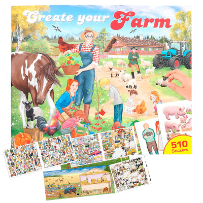 Create your Farm, Klistermærkebog