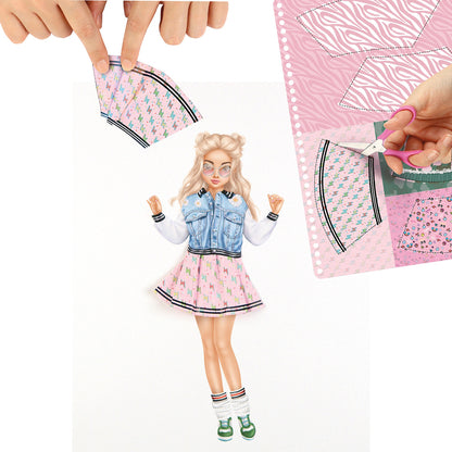 TopModel Dress Me Up collage bog