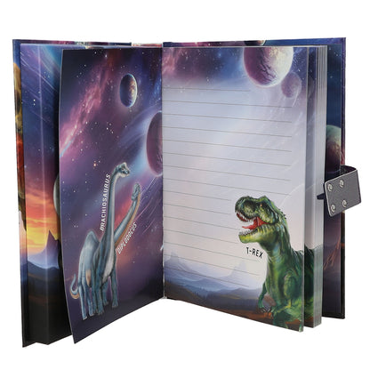 Dino World Dagbog m/kode og lyd