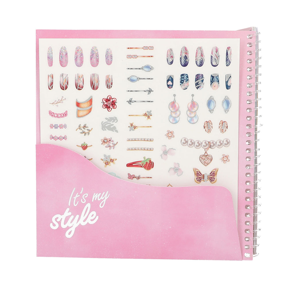 TopModel Dress Me Up face stickerbog, Klistermærkebog