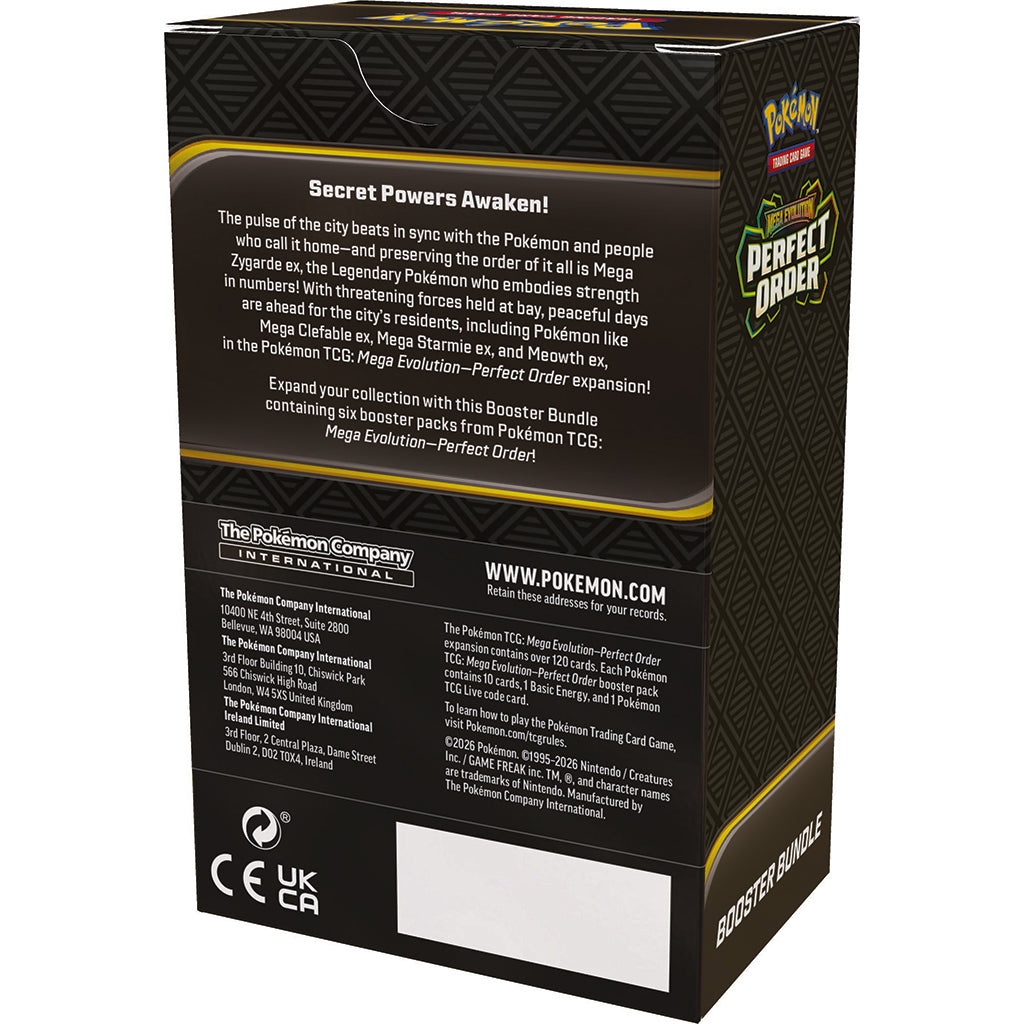Pokémon Mega Evolution ME03: Booster bundle (6-pak) 2026