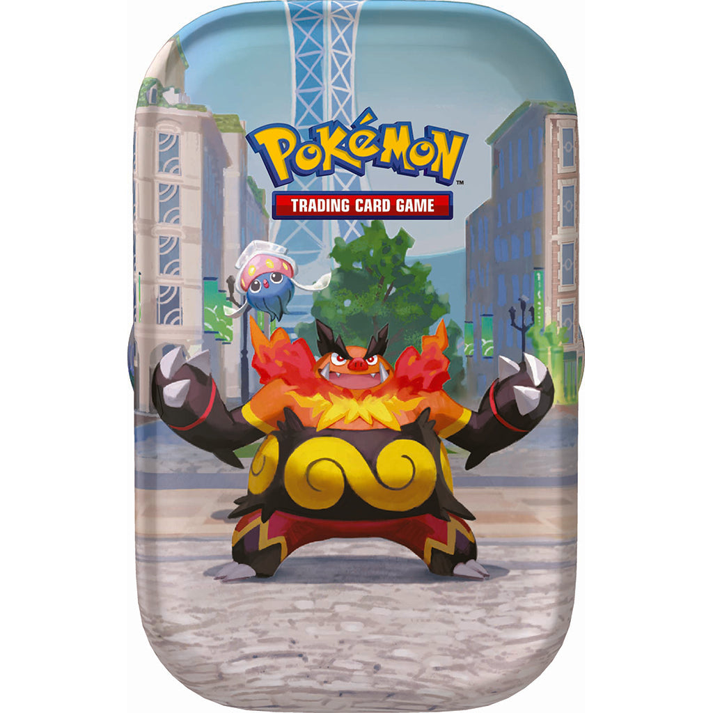 Pokémon Poke Mini Tin June REL, samleræske m boosterpakker - ass.