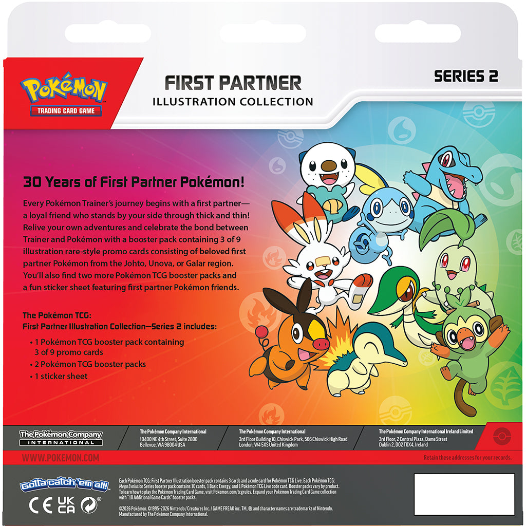 Pokémon Poke First Partner Collection Box serie 2 - Pokémon kort