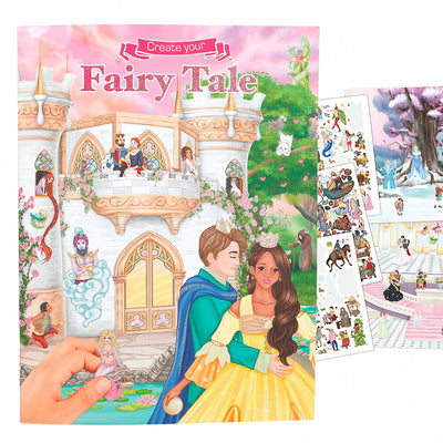 Create Your Fairy Tale Stickerbook, Klistermærkebog