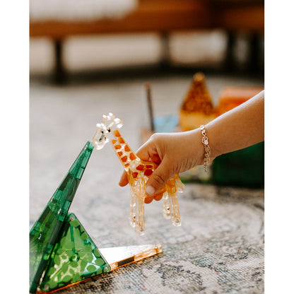 Magna-Tiles Safari Animals, Magnetisk byggesæt m. 25 dele