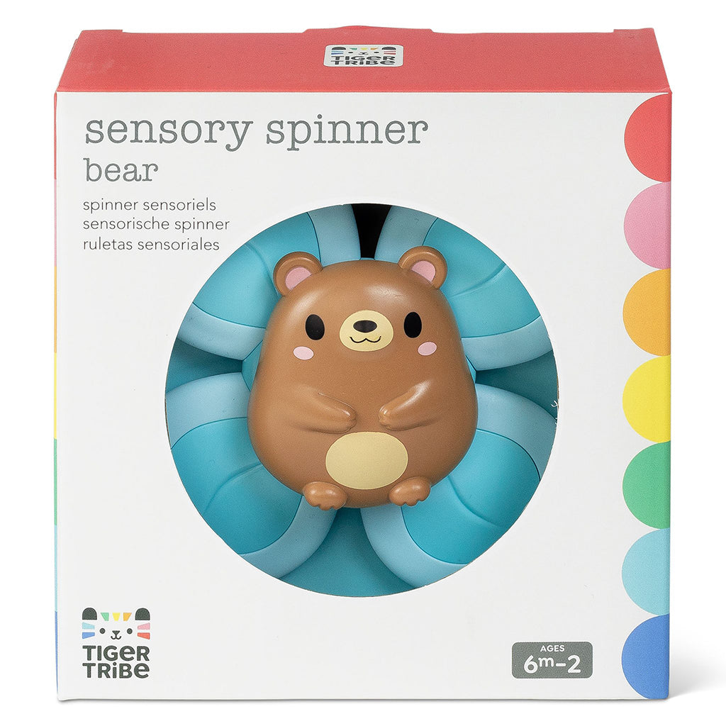 Tiger Tribe babylegetøj, Sensory spinner - Bear