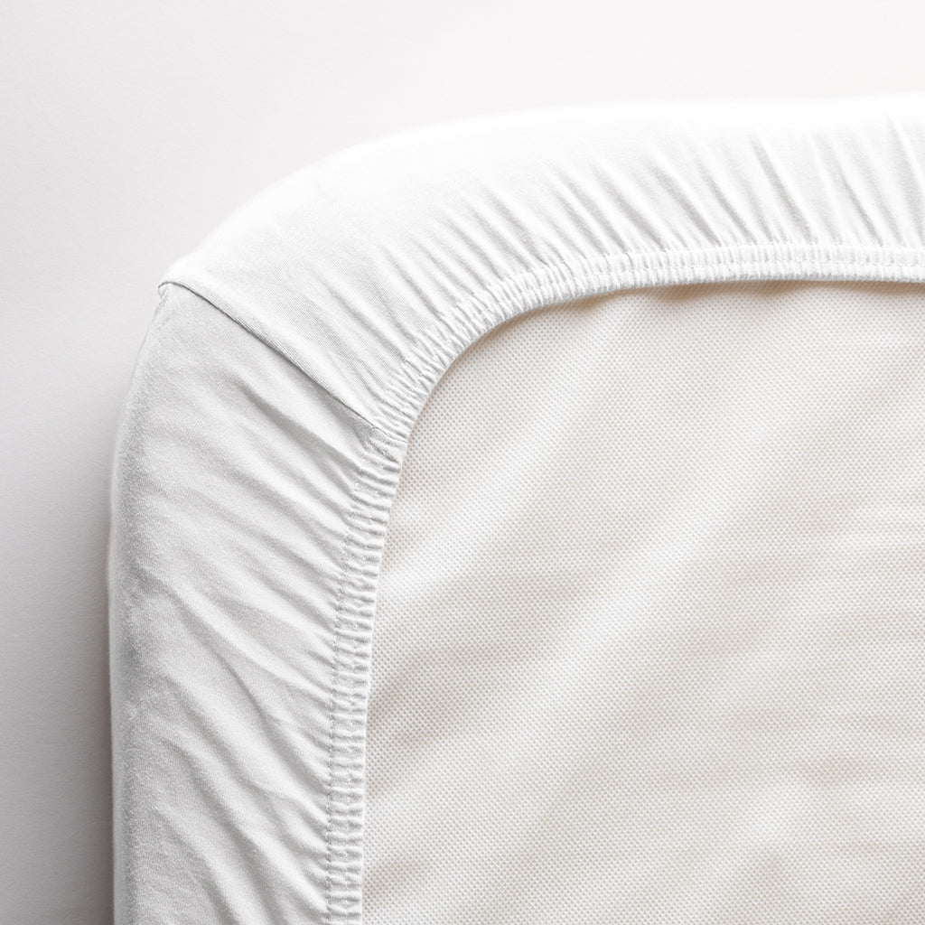 Sebra Jersey lagen, baby 70 x 120 cm - White