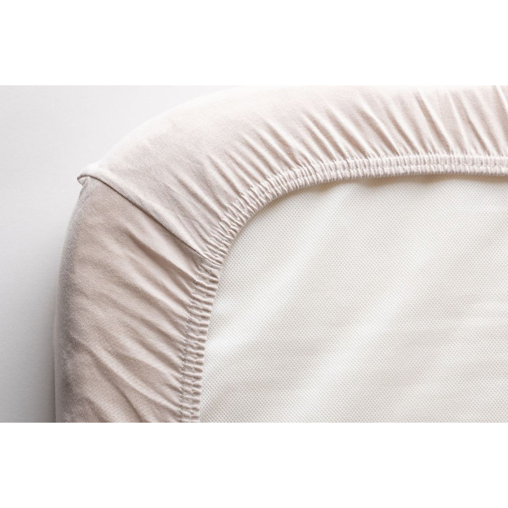 Sebra Jersey lagen, baby 70 x 120 cm - Seabreeze beige