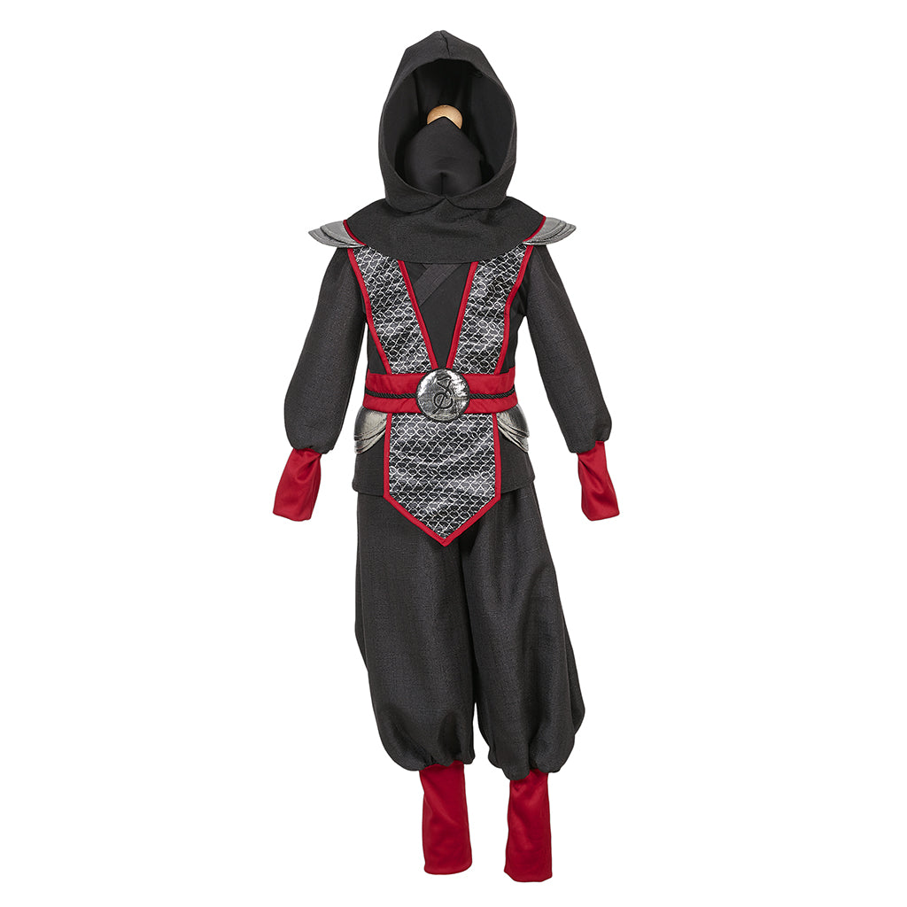 Souza udklædning, Ninja kostume - str. 5-10 år