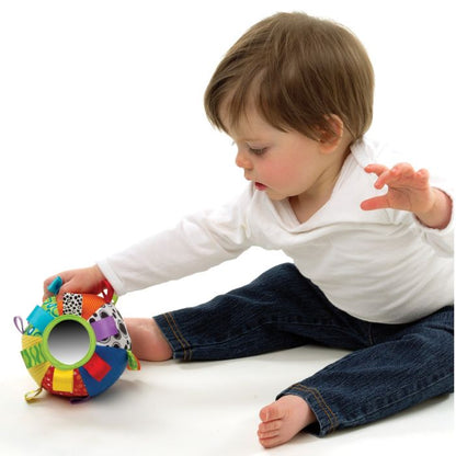 Playgro babylegetøj, bold med labels