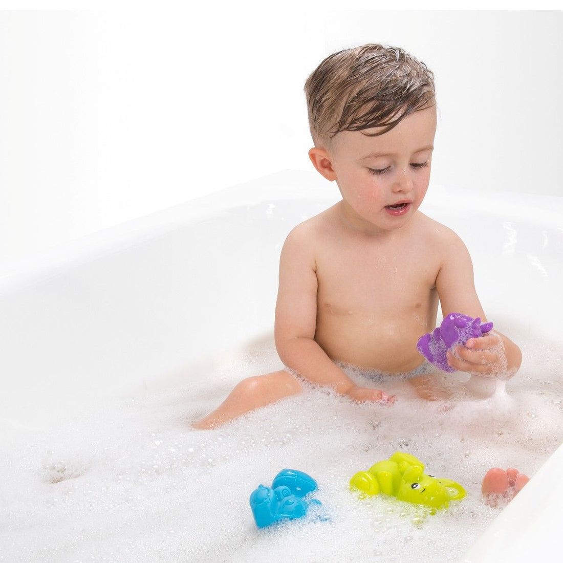 Playgro Badelegetøj, Gaveæske m fiskenet og figurer - 16 dele