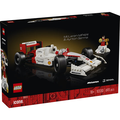 LEGO® Icons, McLaren MP4/4 og Ayrton Senna