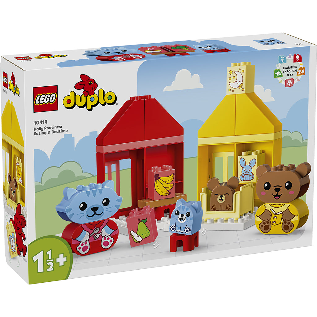 LEGO® DUPLO® Creative Play, Dagligdagens rutiner: Spisetid og sengetid