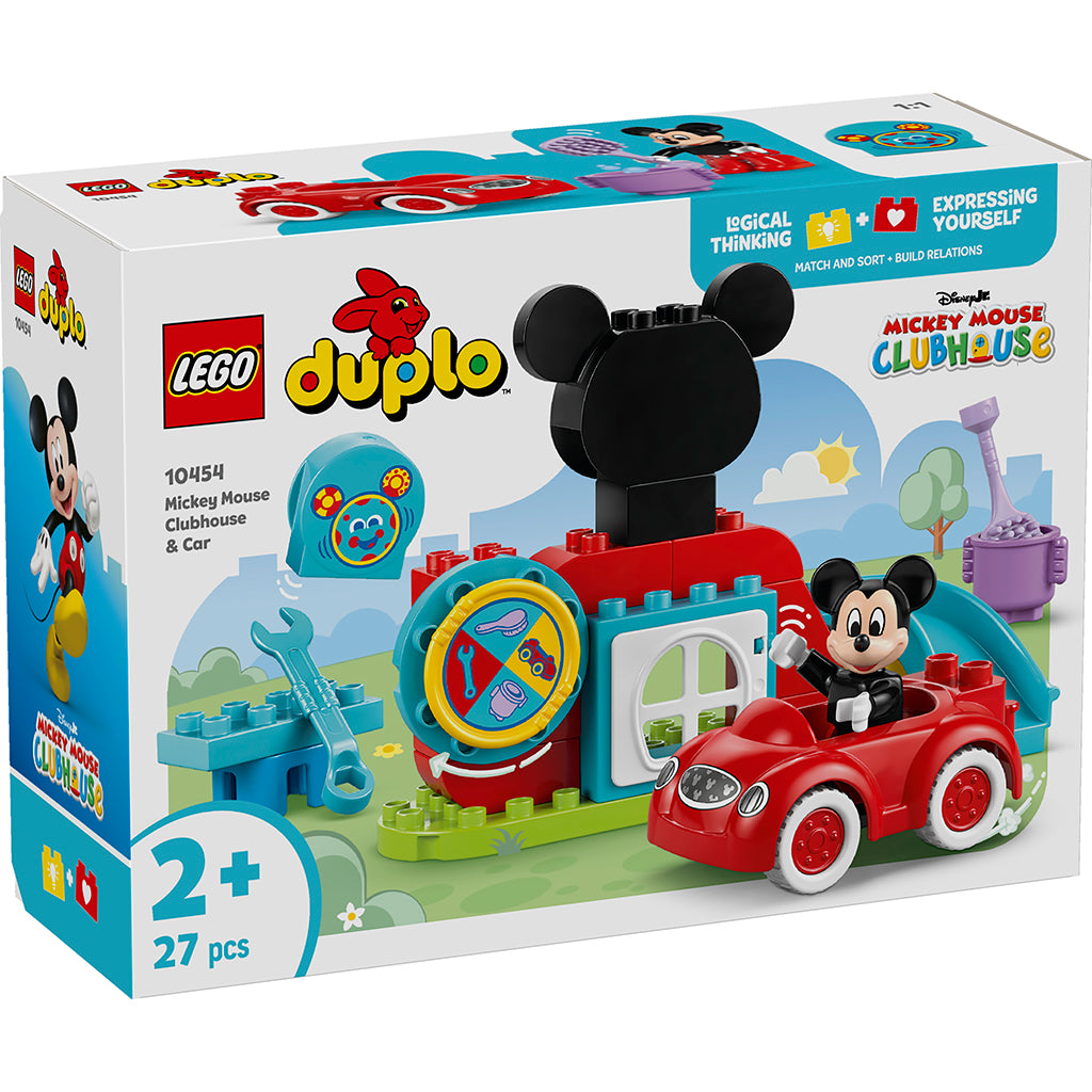 LEGO® DUPLO® Disney™ - Mickeys klubhus og bil