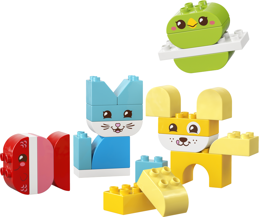LEGO® DUPLO®, Mine første 3-i-1 Kreative søde kæledyr
