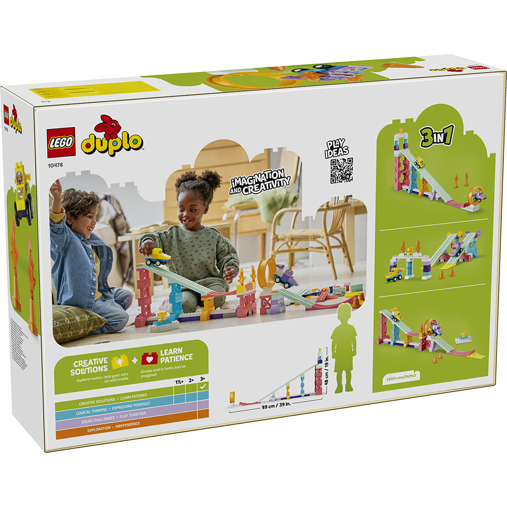 LEGO® DUPLO® 3-i-1 kreative ramper med køretøjer