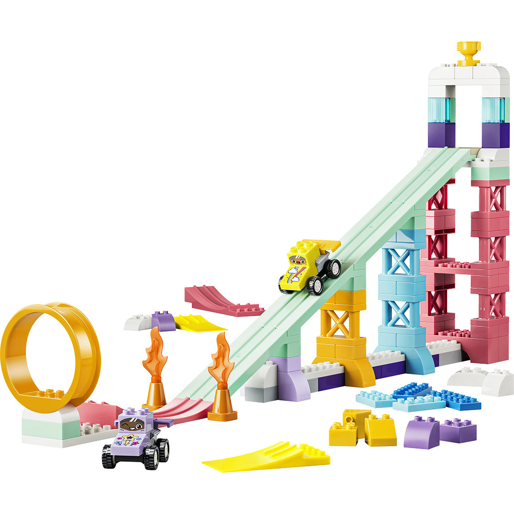 LEGO® DUPLO® 3-i-1 kreative ramper med køretøjer