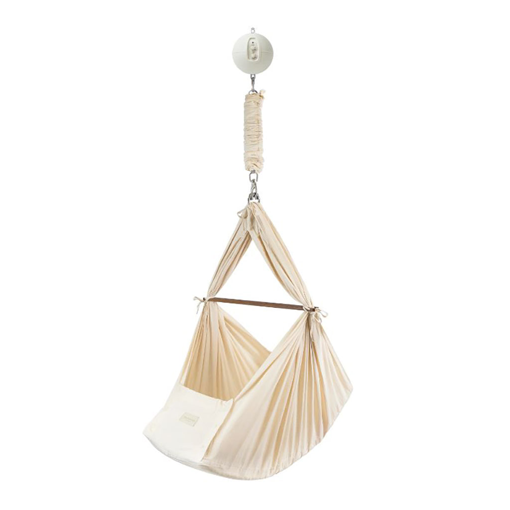 Moonboon Essential Bundle, Slyngevugge m. motor Connect - Nature