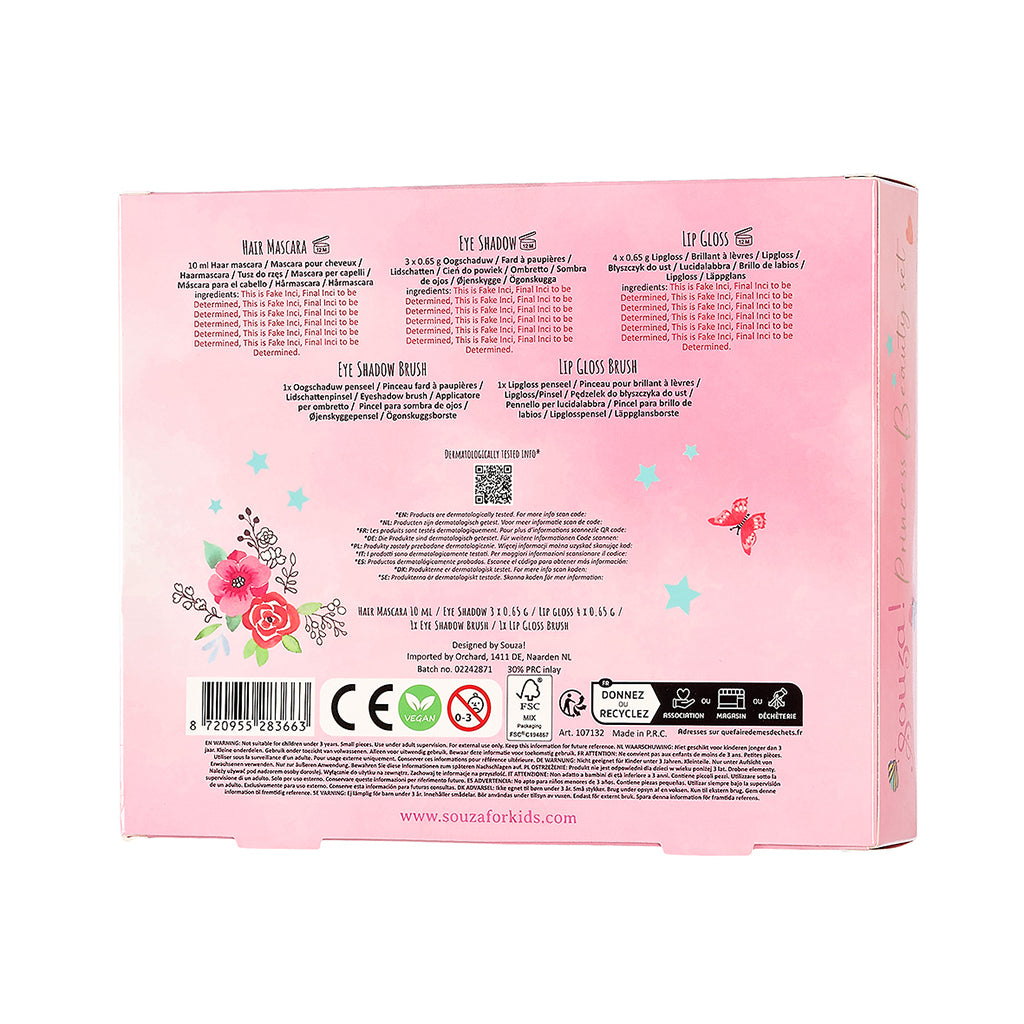 Souza sminkesæt til børn, Princess