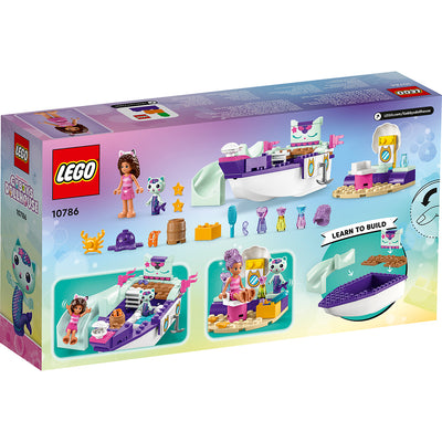 LEGO ® Gabbys dukkehus - Gabby og Havkats skib og spa